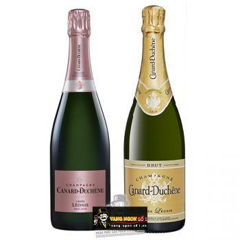 Rượu Champagne Canard Duchene Leonie Cuvee Brut - Rose